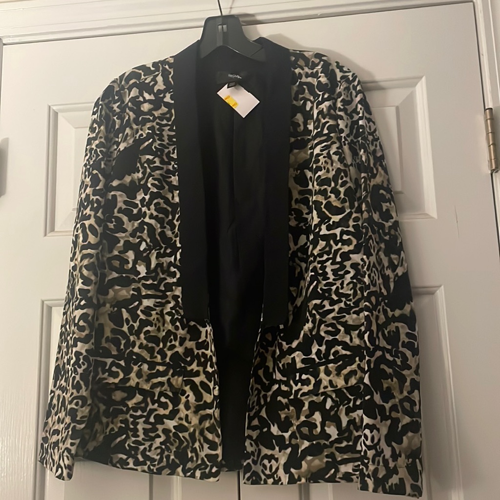 Mossimo Leopard Print Jacket